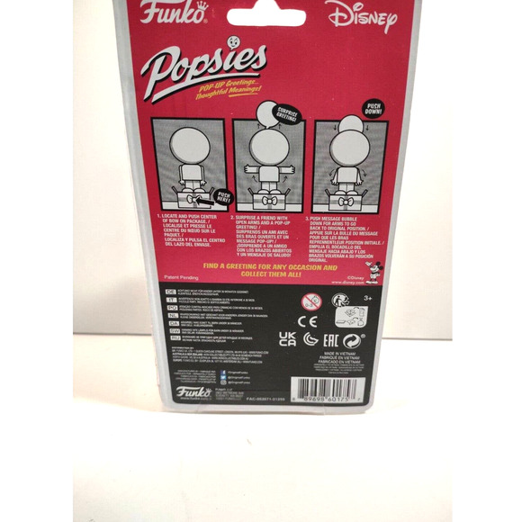 Funko Pop Up Popsies Disney Mickey Mouse HUG ME Pop Up NEW! - Picture 2 of 6